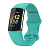 Strap-it Strap-it Bracelet silicone Fitbit Charge 6 (aqua) Strap-it Strap-it Bracelet silicone Fitbit Charge 6 (aqua)
