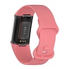 Strap-it Strap-it Bracelet silicone Fitbit Charge 6 (rose) Strap-it Strap-it Bracelet silicone Fitbit Charge 6 (rose)