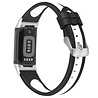 Strap-it Strap-it Bracelet sport avec boucle Fitbit Charge 6 (noir/blanc) Strap-it Strap-it Bracelet sport avec boucle Fitbit Charge 6 (noir/blanc)