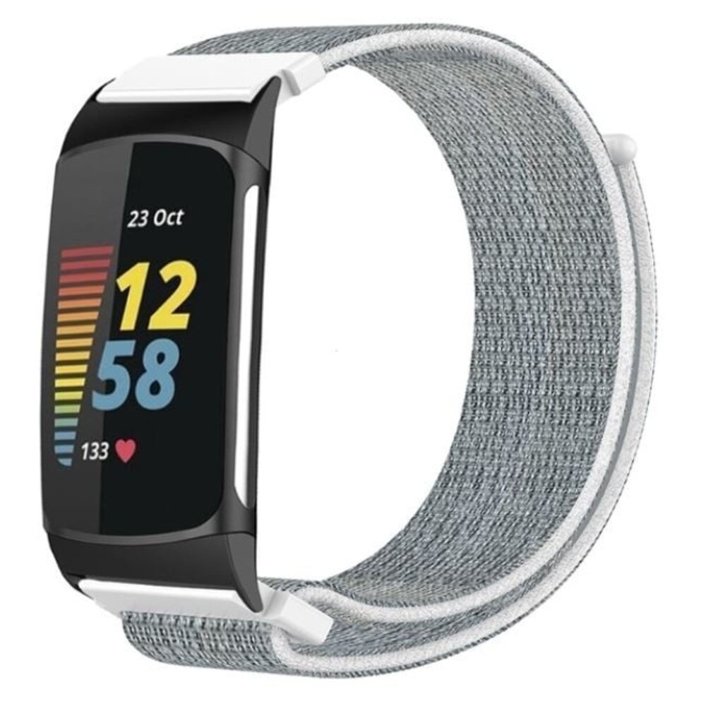 Bracelet nylon Fitbit Charge 6 (gris) 
