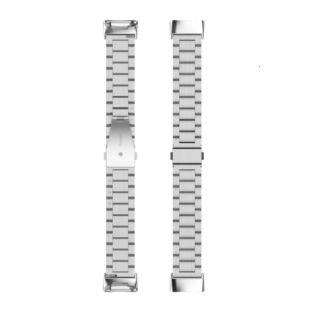 Strap-it Strap-it Bracelet acier Fitbit Charge 6 (argent)