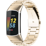 Strap-it Bracelet en acier Fitbit Charge 6 (champagne) Strap-it Bracelet en acier Fitbit Charge 6 (champagne)