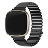 Strap-it Strap-it Bracelet acier boucle Fitbit Sense 2 (noir) Strap-it Strap-it Bracelet acier boucle Fitbit Sense 2 (noir)