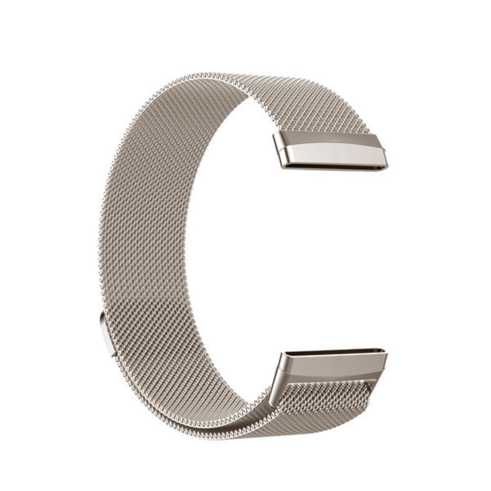 Bracelet acier Fitbit Charge 6 (lumière stellaire