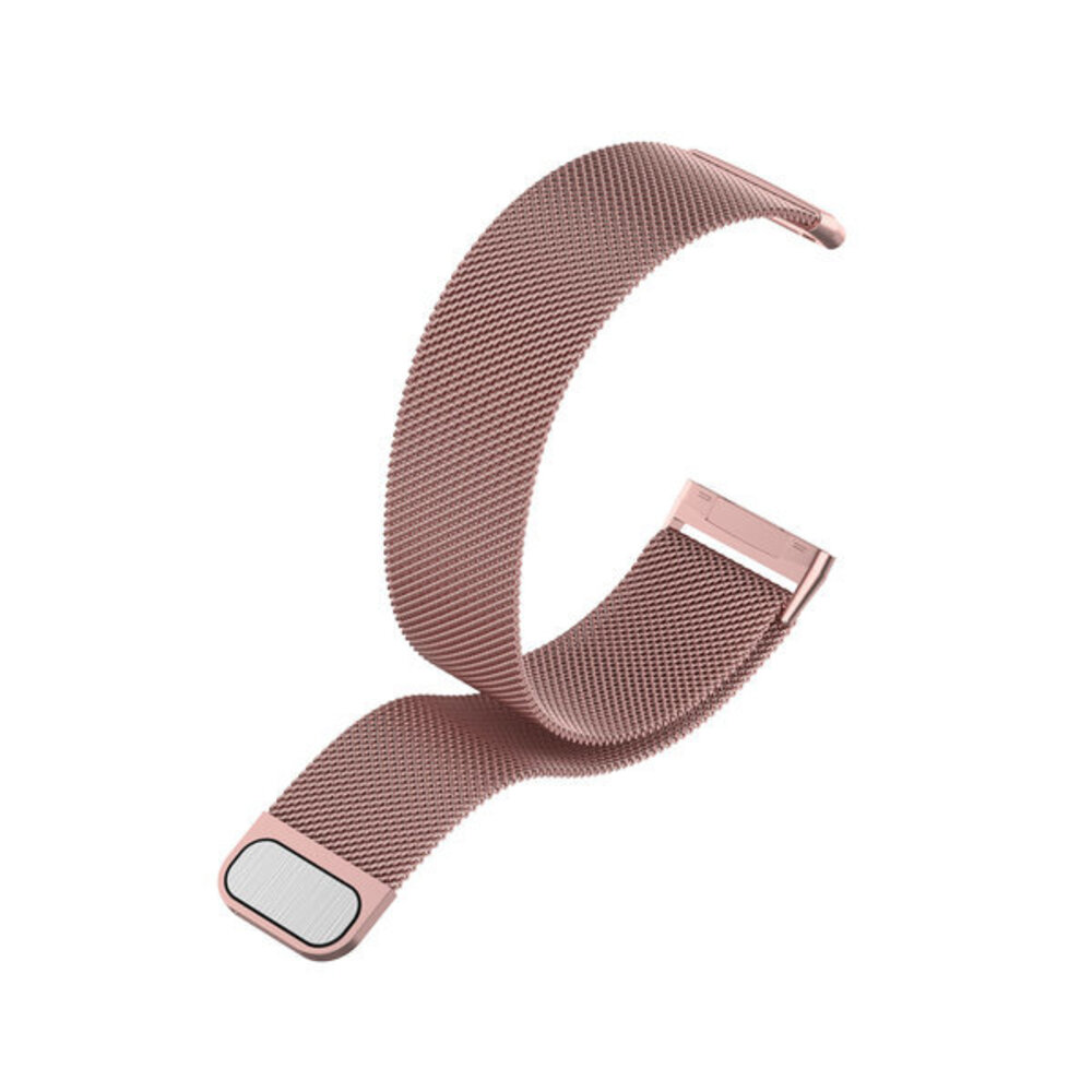 Strap-it Strap-it Bracelet Milanaise Fitbit Versa 4 (rose)