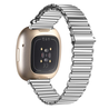 Strap-it Strap-it Bracelet acier boucle Fitbit Versa 4 (argent) Strap-it Strap-it Bracelet acier boucle Fitbit Versa 4 (argent)