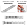 Strap-it Strap-it Bracelet acier boucle Fitbit Versa 4 (argent) Strap-it Strap-it Bracelet acier boucle Fitbit Versa 4 (argent)