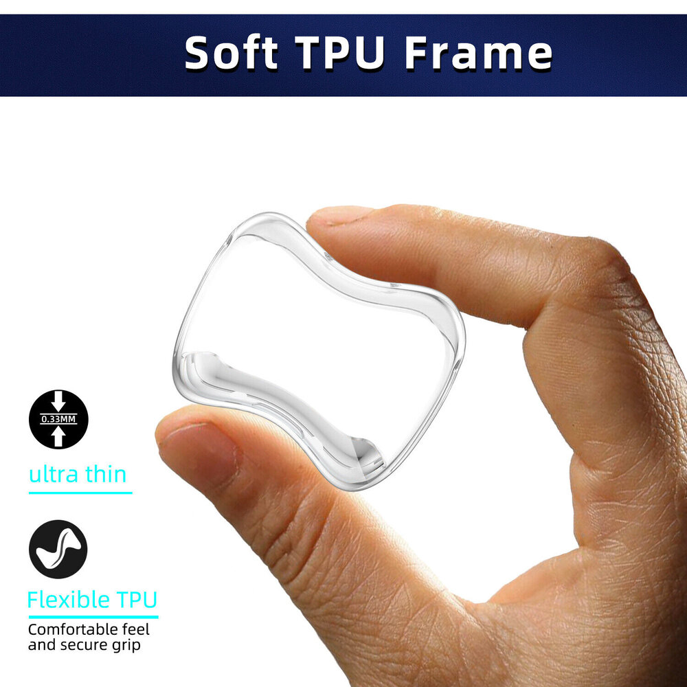 Strap-it Strap-it Coque TPU Fitbit Versa 4 / Fitbit Sense 2 (transparent)