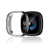 Strap-it Coque TPU Fitbit Versa 4 / Fitbit Sense 2 (noir)