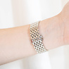 Strap-it Strap-it Bracelet acier dragon Fitbit Charge 6 (argent) Strap-it Strap-it Bracelet acier dragon Fitbit Charge 6 (argent)