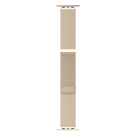 Strap-it Strap-it Bracelet Milanaise Apple Watch (rétro or)