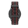 Bandz Bandz Bracelet Sport rayé Amazfit GTR 3 (Pro) (noir/rouge)