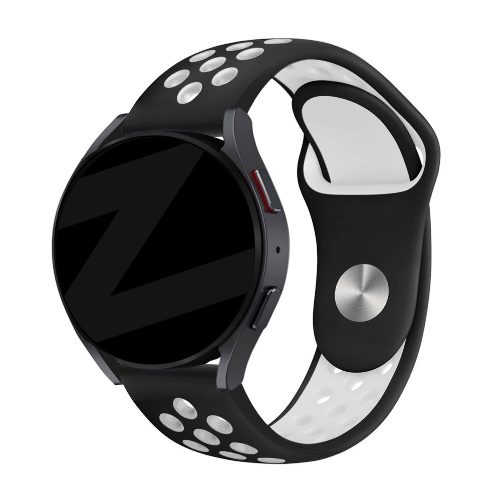 Bandz Bandz Bracelet sport "Deluxe" Amazfit GTS 2 (noir/blanc)