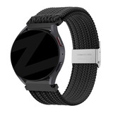 Bandz Bandz Bracelet nylon tressé Amazfit GTS 3 (noir)