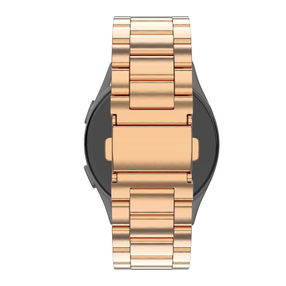Bandz Bandz Bracelet acier "Classic" Amazfit GTS 3 (or rose)