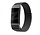 Bandz Bracelet milanaise loop Fitbit Charge 4 (noire)