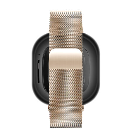 Bandz Bandz Bracelet milanaise loop Fitbit Sense (or rose)