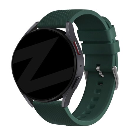 Bandz Bandz Bracelet silicone "Deluxe" Samsung Galaxy Watch 3 - 41mm (vert foncé)