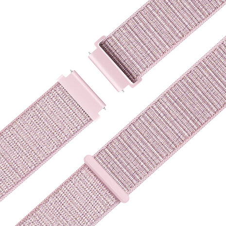 Bandz Bandz Bracelet nylon loop Samsung Galaxy Watch 4 - 44mm (rose) Bandz Bandz Bracelet nylon loop Samsung Galaxy Watch 4 - 44mm (rose)
