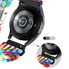 Bandz Bandz Bracelet nylon tressé Samsung Galaxy Watch 4 Classic 42mm (arc-en-ciel) Bandz Bandz Bracelet nylon tressé Samsung Galaxy Watch 4 Classic 42mm (arc-en-ciel)