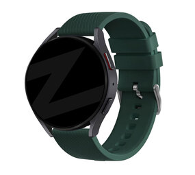 Bandz Bandz Bracelet silicone "Deluxe" Samsung Galaxy Watch 4 Classic 42mm (vert foncé)