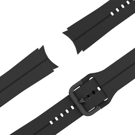 Bandz Bandz Bracelet silicone "Extreme" Samsung Galaxy Watch 4 Classic 46mm (noir)