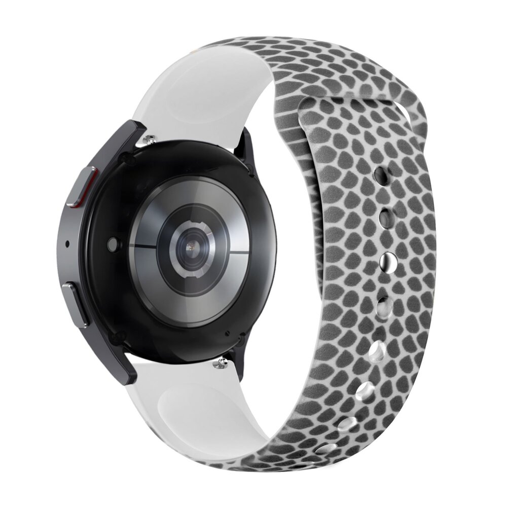 Bandz Bandz Bracelet silicone "Snake"Samsung Galaxy Watch 4 Classic 46mm Bracelet silicone "Snake"