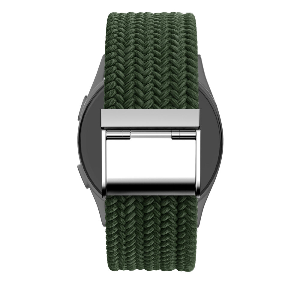 Bandz Bandz Bracelet nylon tressé Samsung Galaxy Watch 42mm (vert olive) Bandz Bandz Bracelet nylon tressé Samsung Galaxy Watch 42mm (vert olive)