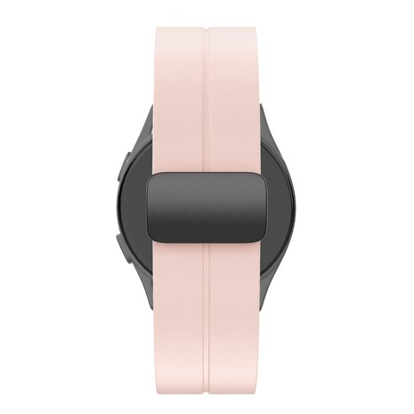 Bandz Bandz Bracelet silicone avec D-Buckle Samsung Galaxy Watch 5 - 44mm (rose)
