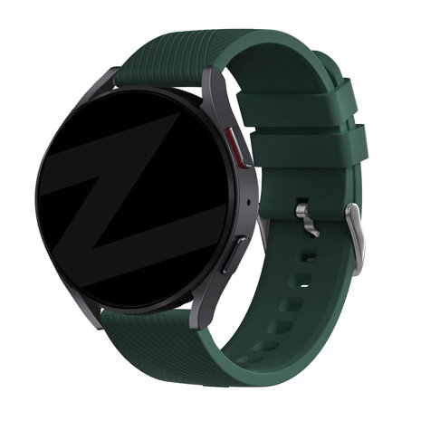 Bandz Bandz Bracelet silicone "Deluxe" Samsung Galaxy Watch Active (vert foncé)