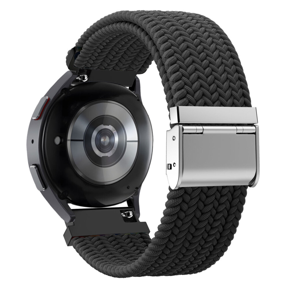 Bandz Bandz Bracelet nylon tressé Xiaomi Amazfit Bip (noir)