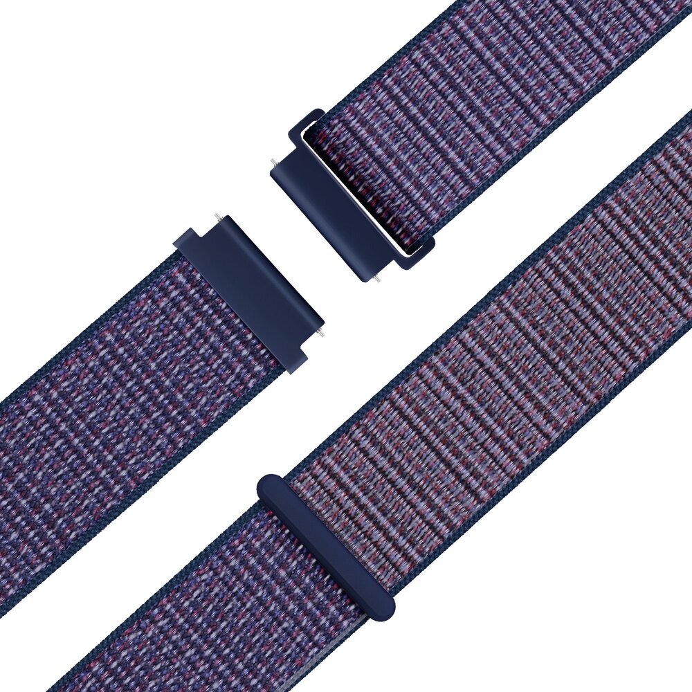 Bandz Bandz Bracelet nylon loop Xiaomi Amazfit GTS (indigo)
