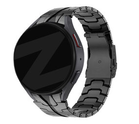 Bandz Bandz Bracelet acier "Iron" Samsung Galaxy Watch 4 Classic 46mm (noir)