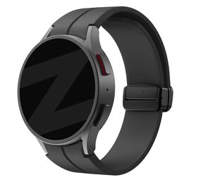 Bandz Bandz Bracelet silicone avec D-Buckle Samsung Galaxy Watch 6 - 44mm (noir)