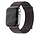 Bandz Bracelet nylon loop Apple Watch (mélange noir)