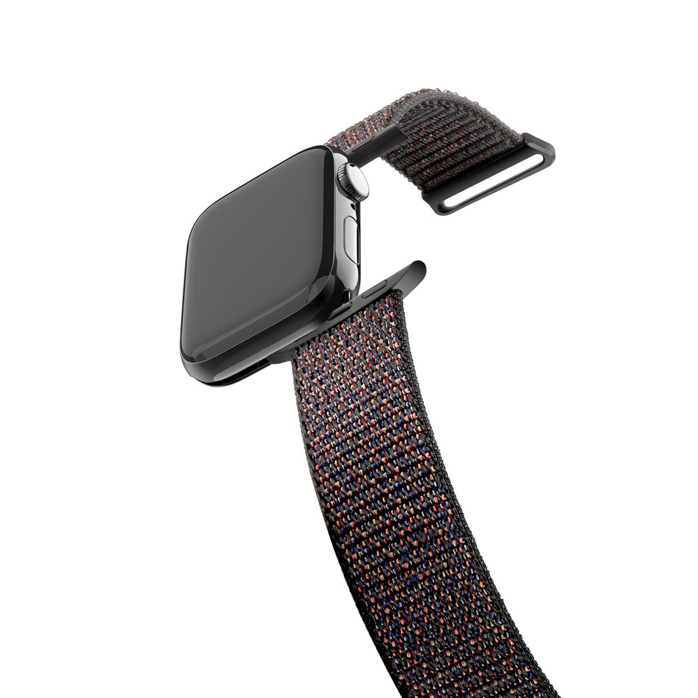 Bandz Bandz Bracelet nylon loop Apple Watch (mélange noir)