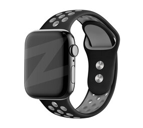 Bandz Bandz Bracelet sport Dual Snap Apple Watch (noir/gris)