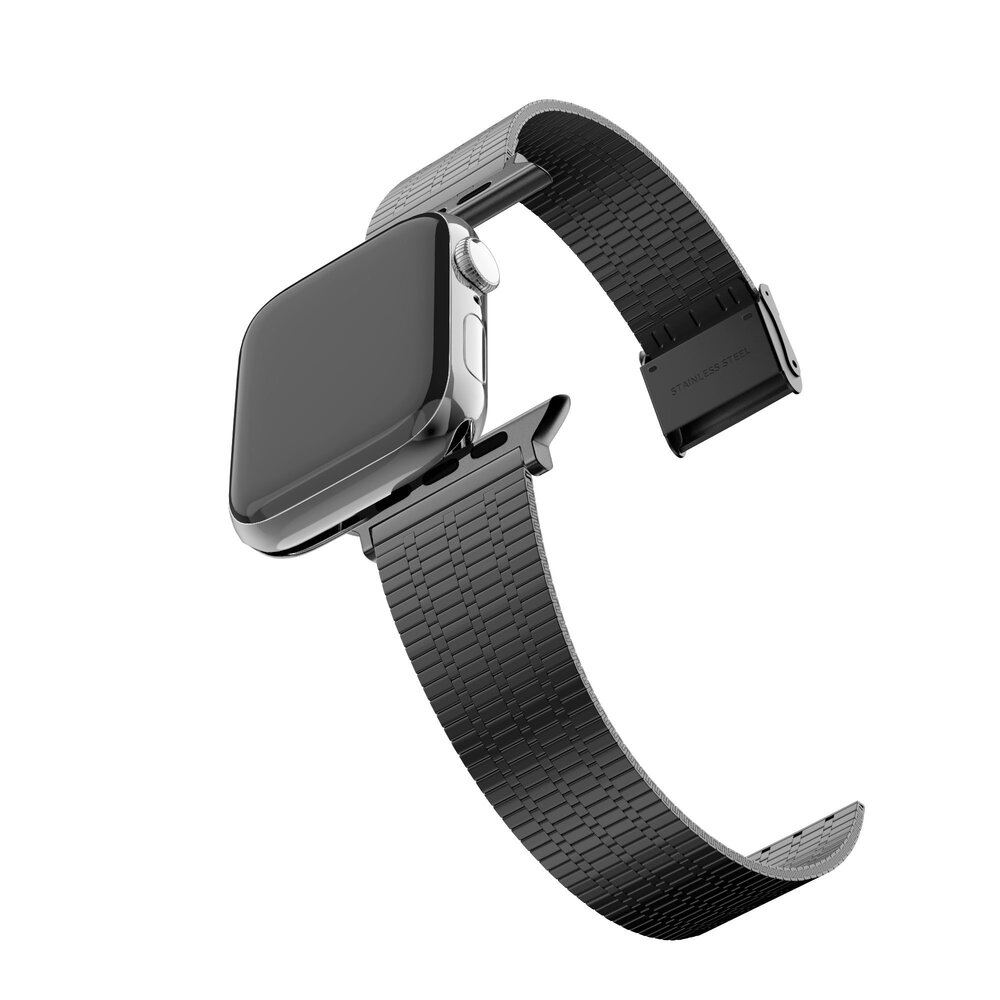 Bandz Bandz Bracelet acier réglable Apple Watch (noir)