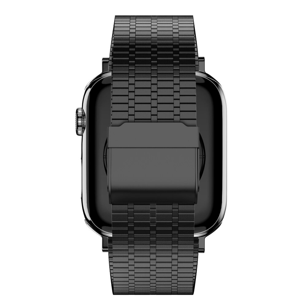 Bandz Bandz Bracelet acier réglable Apple Watch (noir)