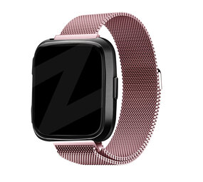 Bandz Bandz Bracelet milanais loop Fitbit Versa (rose)