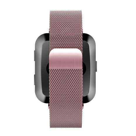 Bandz Bandz Bracelet milanais loop Fitbit Versa (rose)