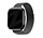 Bandz Bracelet milanais loop Fitbit Versa (noir)