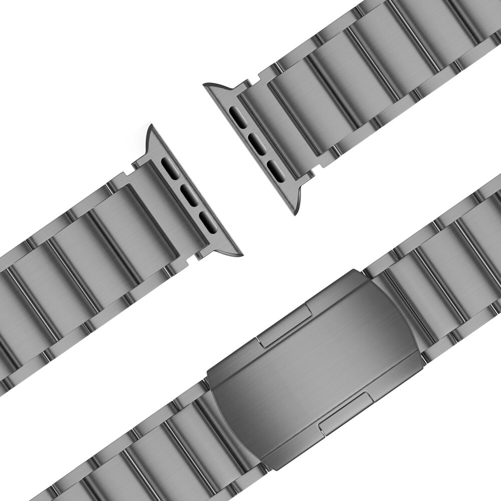 Bandz Bandz Bracelet à maillons titane Apple Watch (graphite)