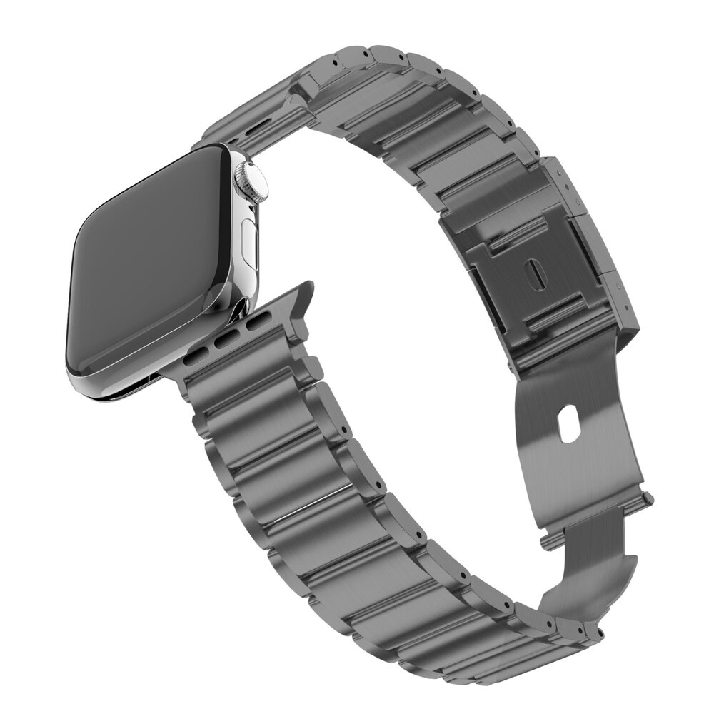 Bandz Bandz Bracelet à maillons titane Apple Watch (graphite)