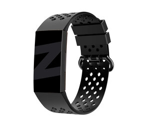 Bandz Bandz Bracelet sport "Sport Air" Fitbit Charge 4 (noir)