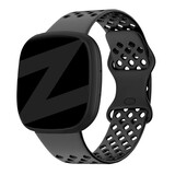 Bandz Bandz Bracelet sport "Sport Air" Fitbit Sense 2 (noir)