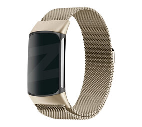Bandz Bandz Bracelet milanais loop Fitbit Charge 5 (champagne)