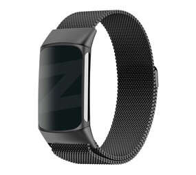 Bandz Bandz Bracelet milanais loop Fitbit Charge 5 (noir)