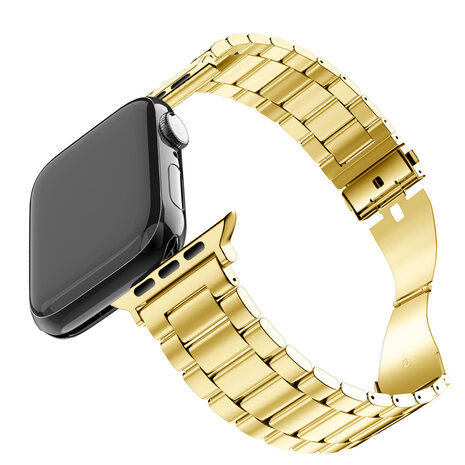 Bandz Bandz Bracelet acier 'Classic' Apple Watch (or)