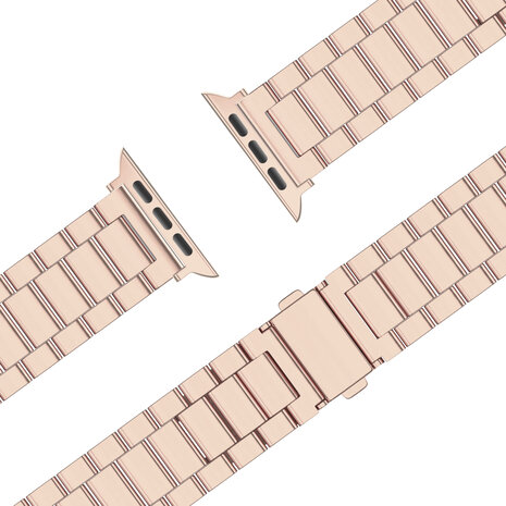 Bandz Bandz Bracelet acier 'Classic' Apple Watch (or rose) Bandz Bandz Bracelet acier 'Classic' Apple Watch (or rose)